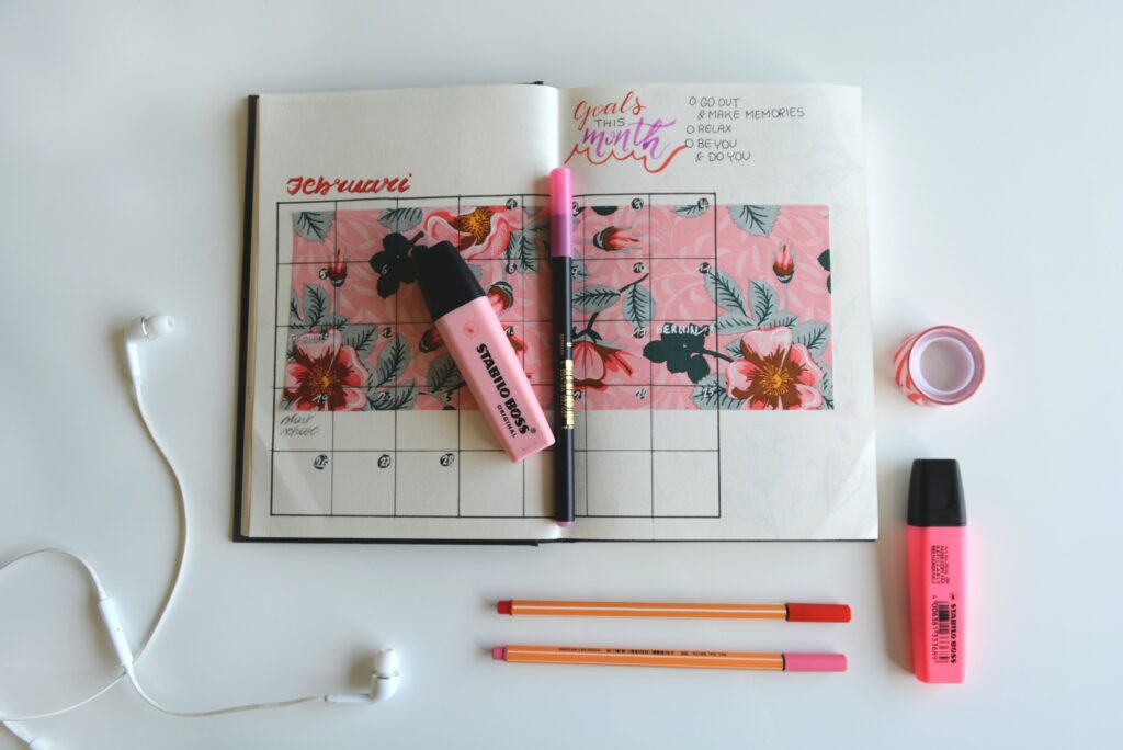 Girl Pow-R journaling
